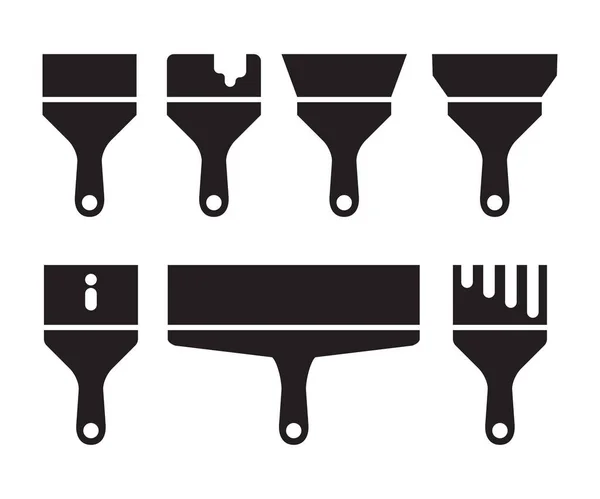 Logo Black spatula — Stockový vektor