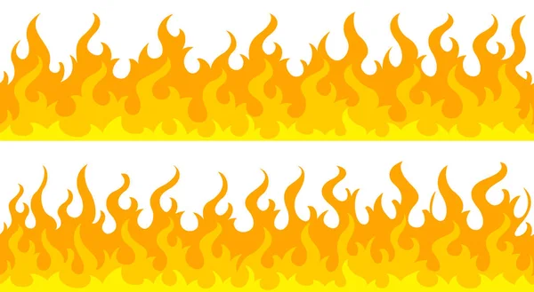 Περίγραμμα πλαισίου φωτιάς — Διανυσματικό Αρχείο