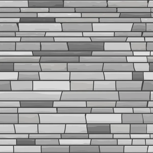 Textura inconsútil del muro de piedra — Vector de stock