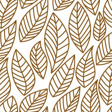 Sonbahar yaprakları deseni