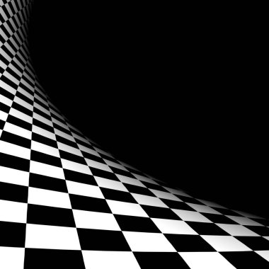Checkered texture 3d background clipart