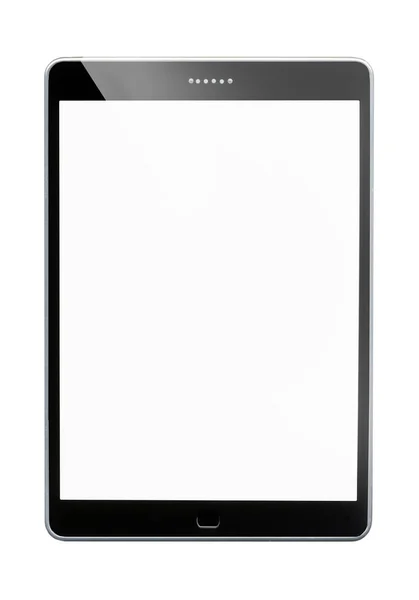 Beyaz arkaplanda tablet — Stok fotoğraf