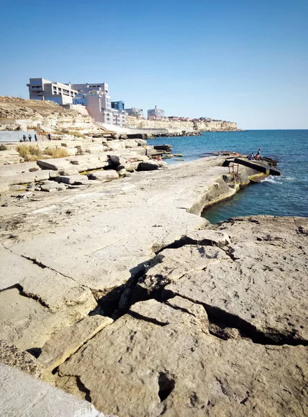 Город Моря Мангистау Актау Казахстан — стоковое фото