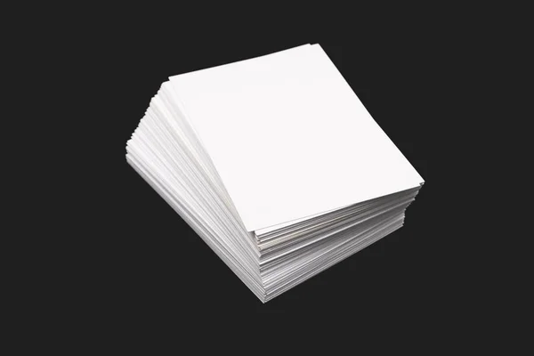 Stack of white cards. — Stock Photo, Image