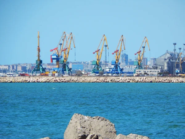 Aktau Sea Port.