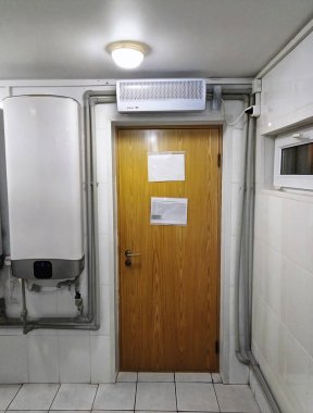 Elektrikli hava ısıtıcı.