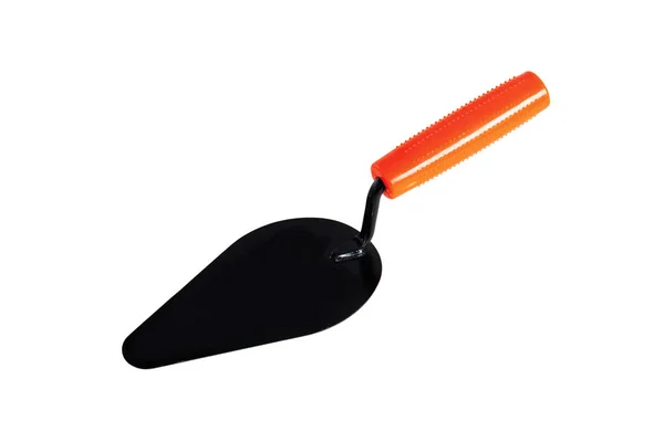 Trowel med orange handtag. — Stockfoto