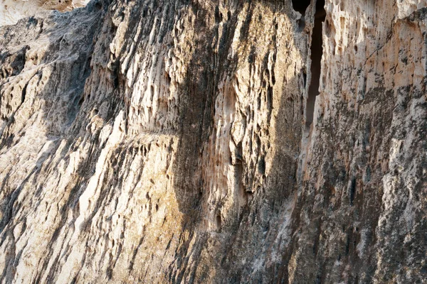 Поверхностный Песчаный Камень Скалистый Берег Каспийского Моря — стоковое фото