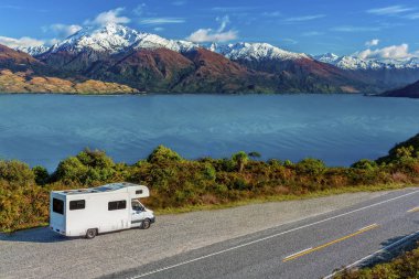 Wanaka Gölü bakış açısı