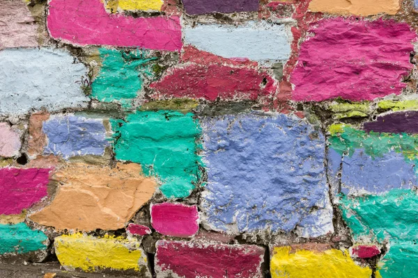 Colorful Wall Cobh Cork Ireland — Stock Photo, Image