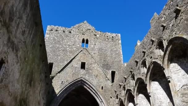 Rock Cashel Irland — Stockvideo