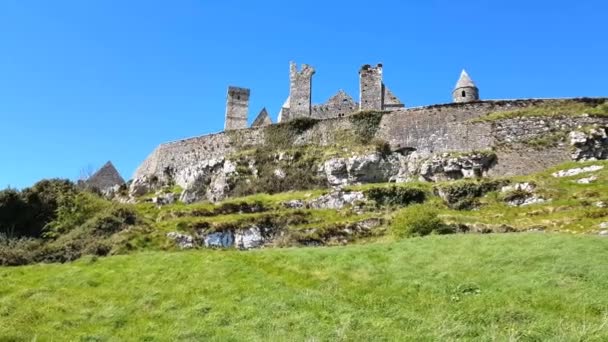 Βράχο Της Cashel Ιρλανδία — Αρχείο Βίντεο