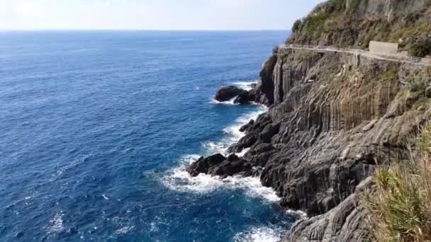 Costa Cinque Terre Italia — Vídeos de Stock
