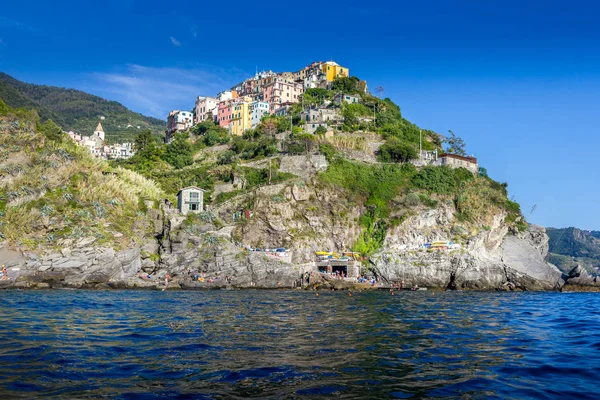 Veduta Corniglia Cinque Terre Italia — Foto Stock