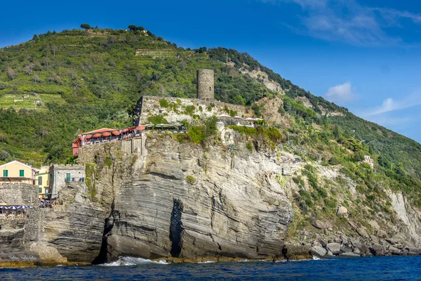 Vernazza Doria Castle Cinque Terre Italy — Stock Photo, Image
