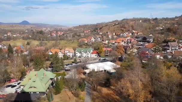 Landschap Zemelen Roemenië — Stockvideo