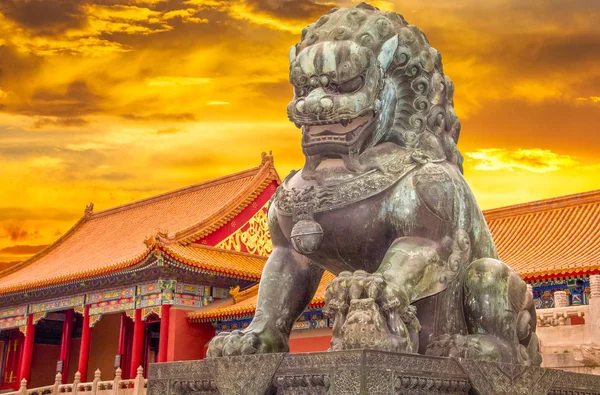 Das Palastmuseum Der Verbotenen Stadt China — Stockfoto