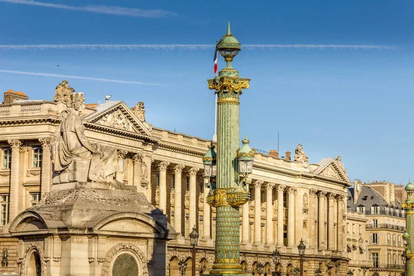 Площадь Согласия Париж Франция — стоковое фото