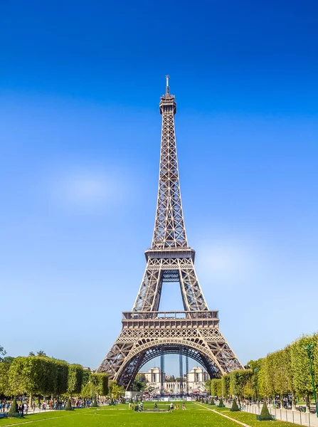 Vista Torre Eiffel París —  Fotos de Stock