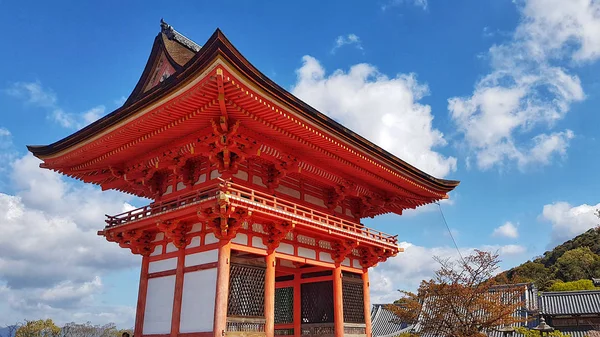 日本京都Higashiyama Ward Kiyomizu Dera寺 — 图库照片