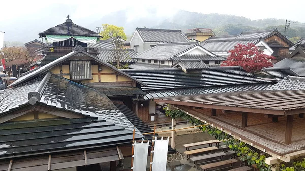 Casas Típicas Oharaimachi Ise Japón —  Fotos de Stock