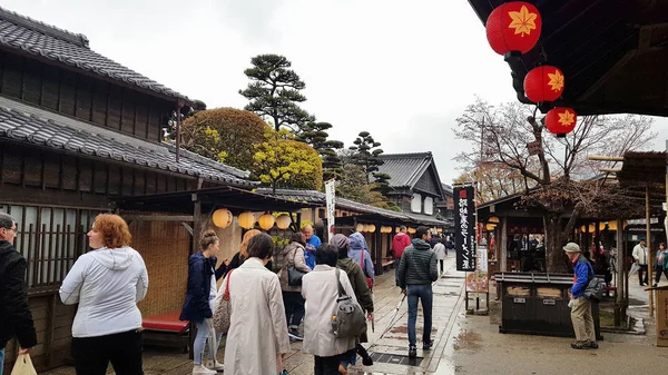 Oharaimachi Ise Japan April 2019 People Walking Street City Center — Stock Photo, Image