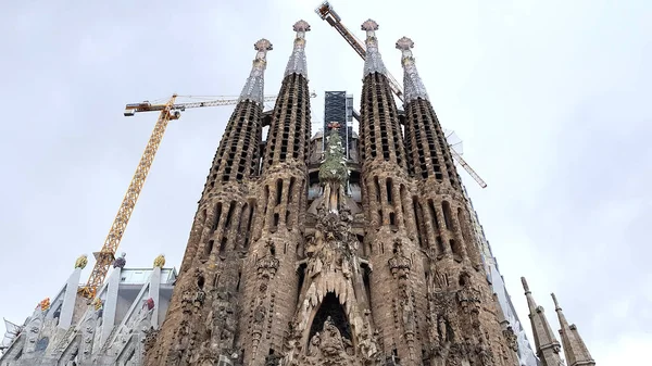Sagrada Familia Barcelona Spanje — Stockfoto
