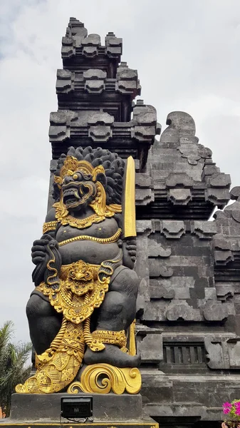 Πύλη Στο Sunset Penatαan Terrace Μπαλί Ινδονησία — Φωτογραφία Αρχείου