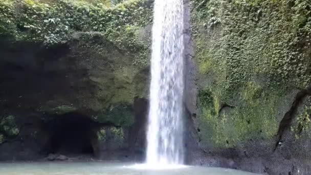 Cascada Tibumana Ubud Bali Indonesia — Vídeo de stock