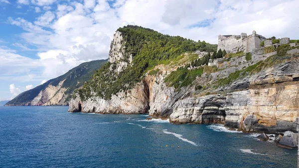 Vista Portovenere Spezia Liguria Itália — Fotografia de Stock