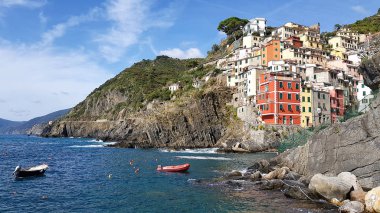 Riomaggiore içinde cinque terre, İtalya