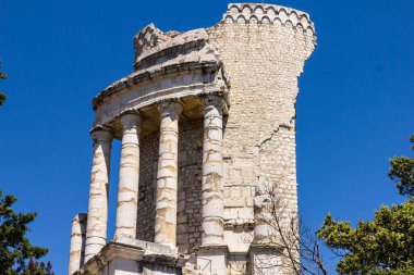 Güney Fransa 'da La Turbie' de Augustus Kupası