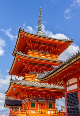 Kiyomizu-dera Tapınağı, Higashiyama Kyoto, Japonya