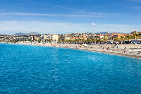 Vista Nice Riviera Francesa — Fotografia de Stock
