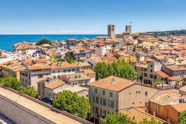 Den Gamla Staden Antibes Franska Rivieran — Stockfoto