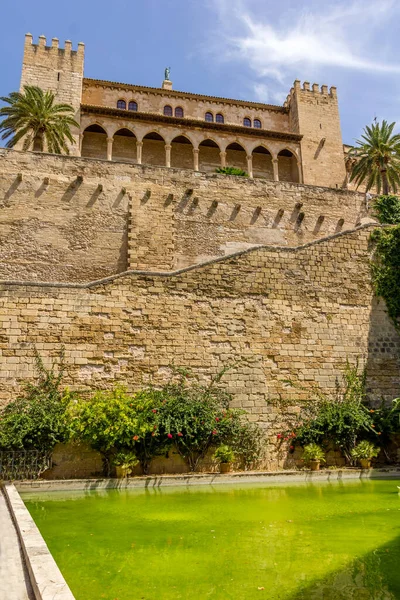 Palácio Real Almudaina Maiorca Espanha — Fotografia de Stock