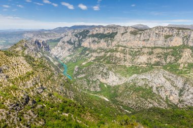 Verdon Boğazı manzarası, Fransa