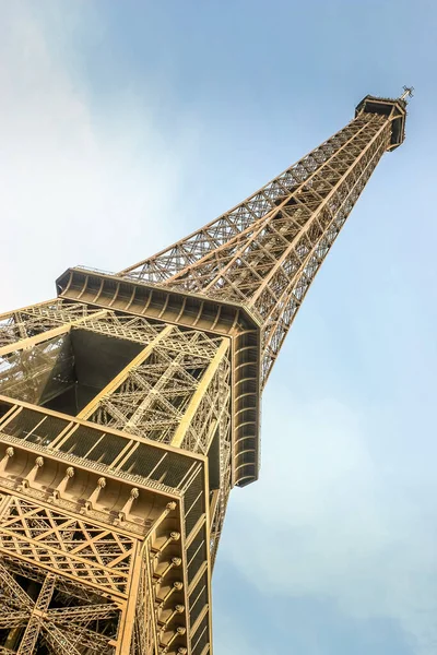 Πύργος Του Άιφελ Στο Παρίσι Γαλλία — Φωτογραφία Αρχείου
