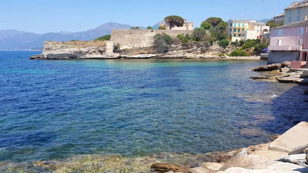 Vila Saint Florent Córsega França — Fotografia de Stock