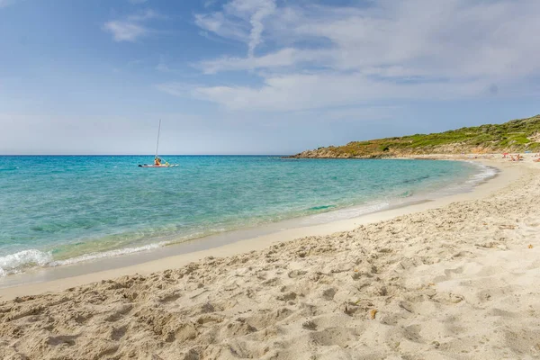 Stranden Bodri Korsika Frankrike — Stockfoto