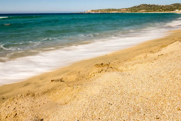 Stranden Algajola Korsika Frankrike — Stockfoto