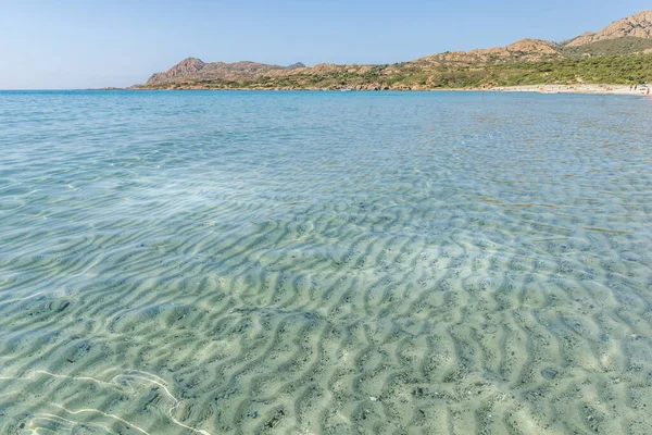 Praia Ostriconi Corsica Francia — Fotografia de Stock