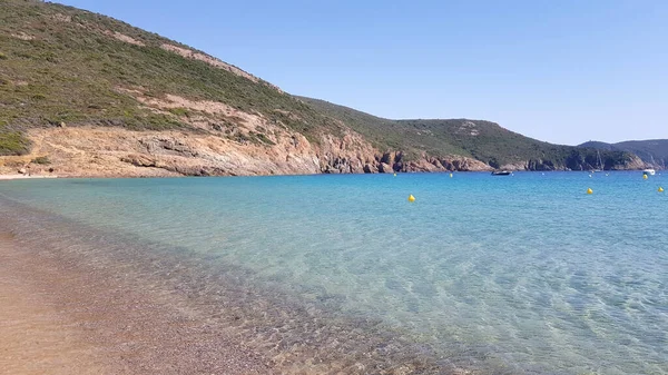 Stones Piana Beach Corsica France — Stock Photo, Image