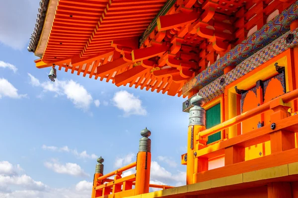 Templo Kiyomizu Dera Ala Higashiyama Kyoto Japão — Fotografia de Stock