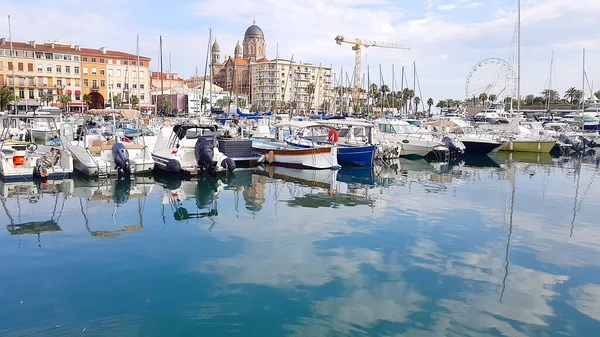 Port Saint Raphael Var South France — Stock Photo, Image