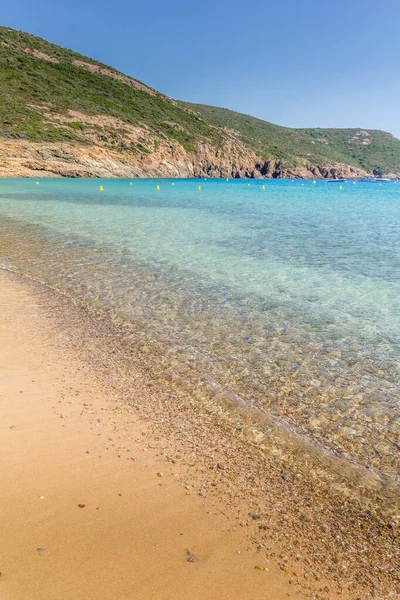 Stones Piana Beach Corsica France — Stock Photo, Image