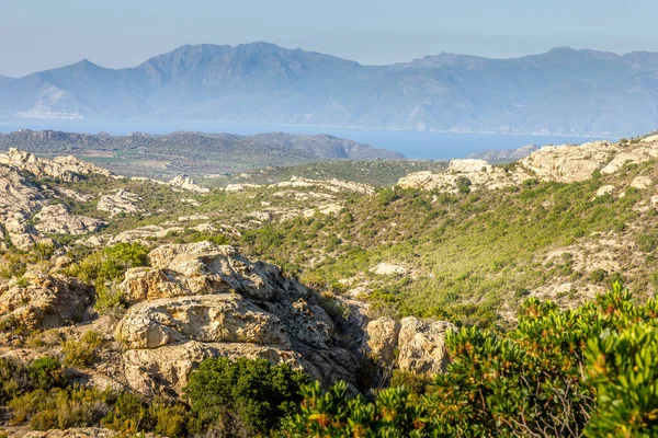 Montagnes Dans Nord Corse France — Photo