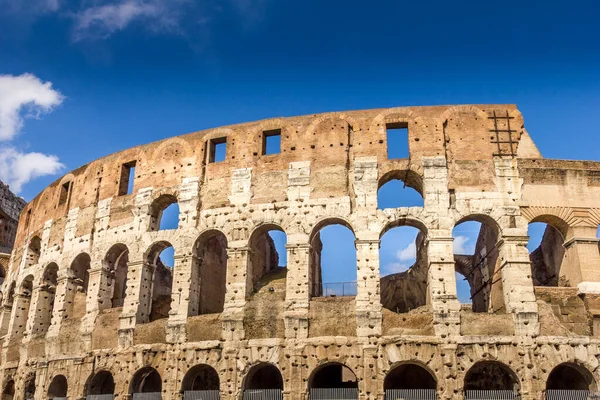 Zicht Het Colosseum Rome Italië — Stockfoto