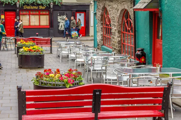 Kinsale Cork Ierland Mei 2018 Kleurrijke Huizen Marktstraat Het Winkelcentrum — Stockfoto