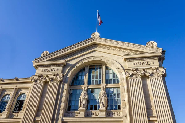 Gare Nord Σιδηροδρομικό Σταθμό Στο Παρίσι — Φωτογραφία Αρχείου